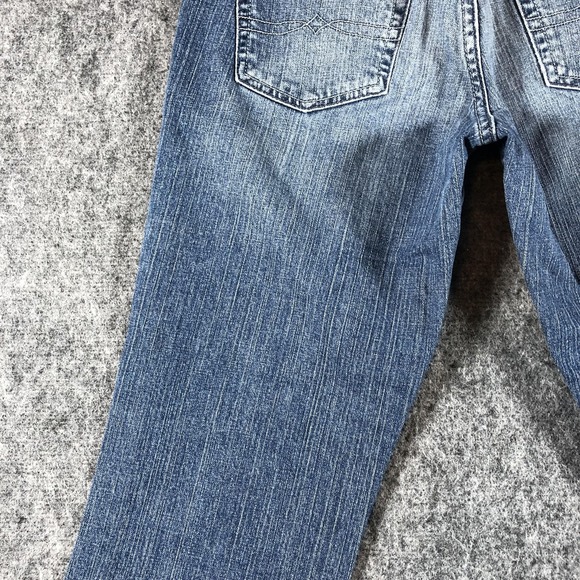 Lucky Brand Classic Rider Crop Jeans Womens 6/28 Blue Medium Wash Denim Stretch - Picture 14 of 16
